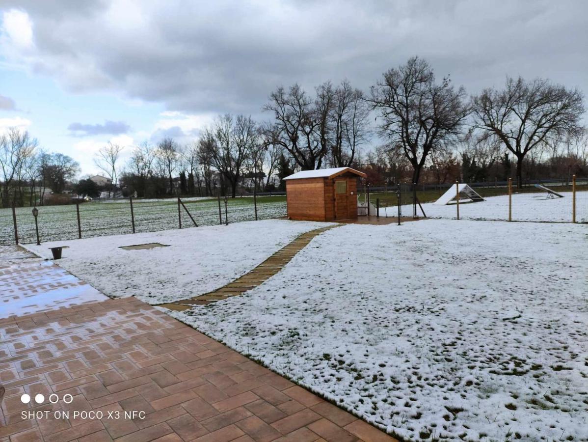 Casa Montefiore 13 Iris Lt Nella Tranquilla Campagna Marchigiana Ancona Bagian luar foto